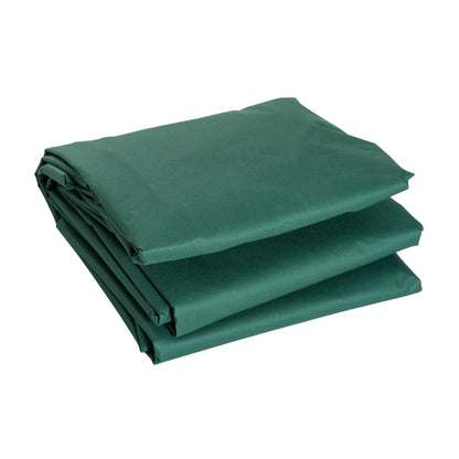 Garden Furniture Cover Outdoor 222x155x67 cm Waterproof UV-Resistant Dust-Proof Protective Cover for Terrace Patio Dark Green