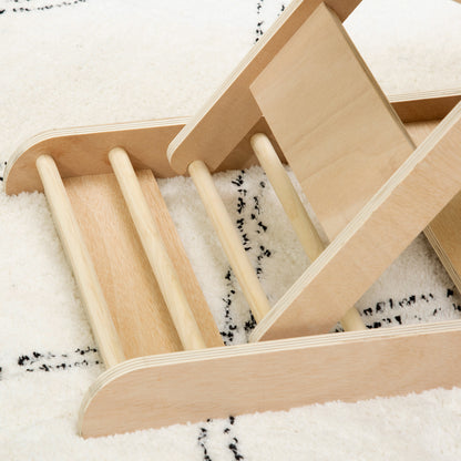 Foldable Non-Slip Dog Ramp with Adjustable Height from 37.5 to 62cm, for Pets up to 15kg