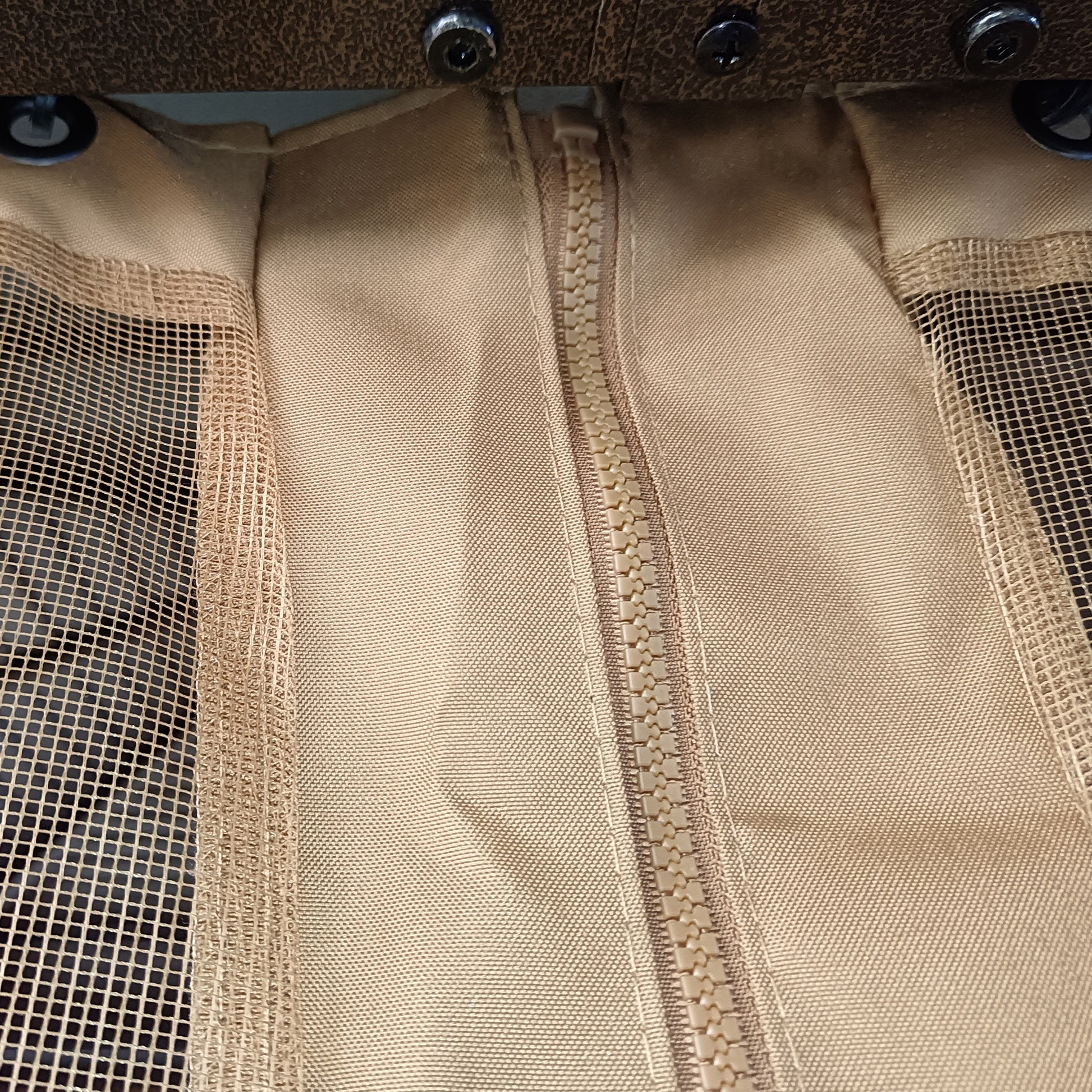 Garden Pavilion Party Tent Hardtop Pavilion Terrace Pavilion 4 x Double Side Walls Lantern Hook Alu + Polyester Bronze + Light Brown approx. 3 x 3 x 2.5 m