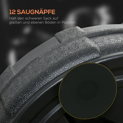 SPORTNOW Punching Ball, Boxing Bag 147-165 cm Adjustable Stand Boxing Trainer, Standing Boxing Ball for Training, Exercise, Black