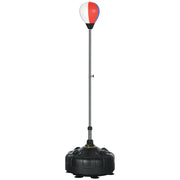 SPORTNOW Punching Ball, Boxing Bag 147-165 cm Adjustable Stand Boxing Trainer, Standing Boxing Ball for Training, Exercise, Black