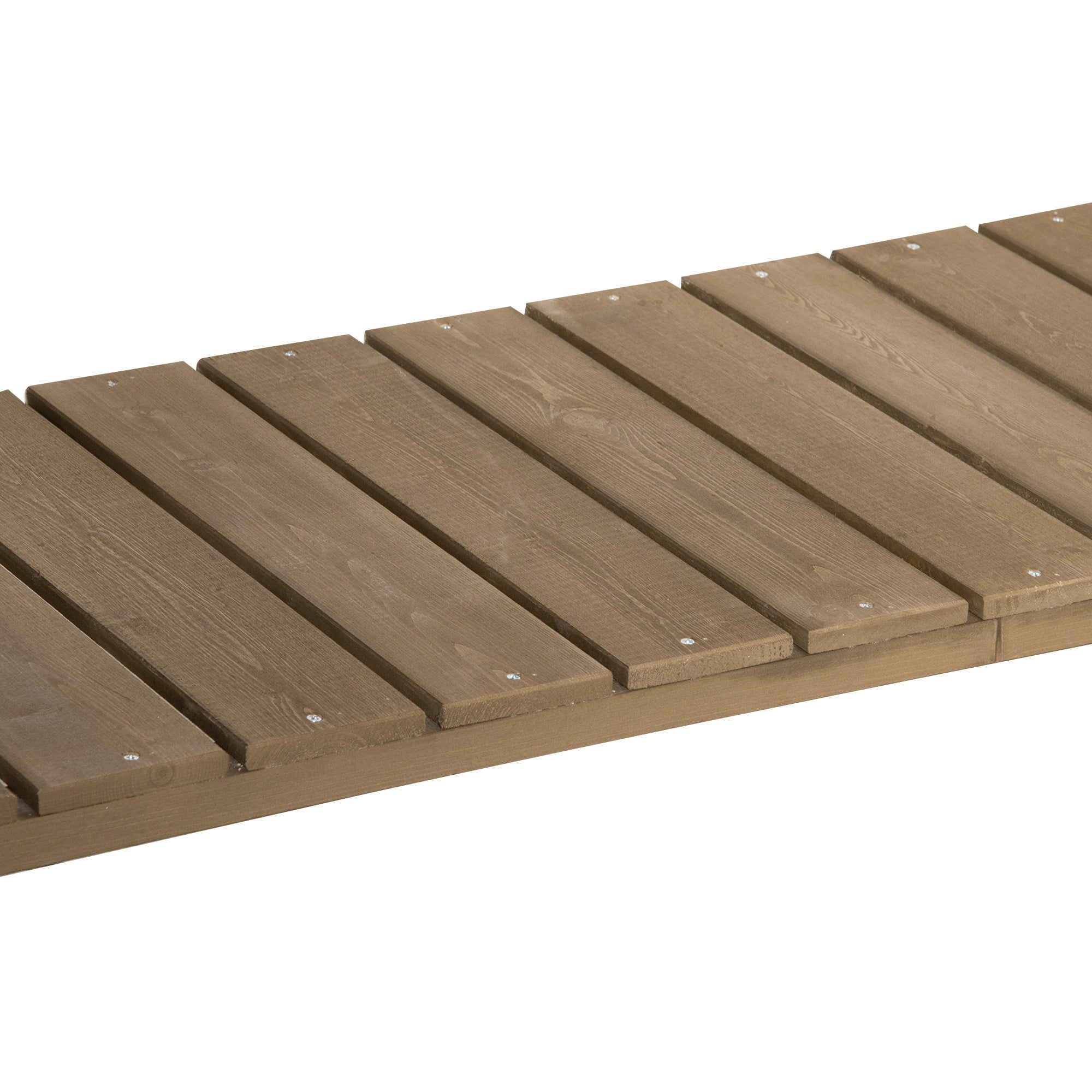 Square Raised Planter with Shelf, size 110L x 46W x 76H cm, 8 Compartments & Irrigation Inserts Fir Wood