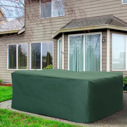 Protective Cover for Garden Furniture 600D Oxford Green 210 x 140 x 80 cm
