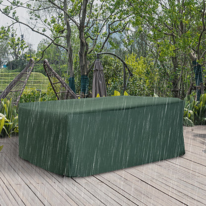 Protective Cover for Garden Furniture 600D Oxford Green 210 x 140 x 80 cm