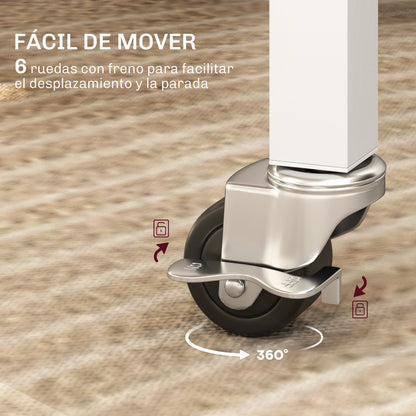 Folding Dining Table for 4-6 People Folding Kitchen Table with Wheels and Drop Leaves Foldable Table for Kitchen Living Room 120x80x73 cm Oak