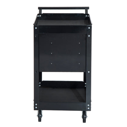 Professional Workshop Tool Trolley Tool Chest in Steel Sheet, Black, 68 x 46 x 88cm