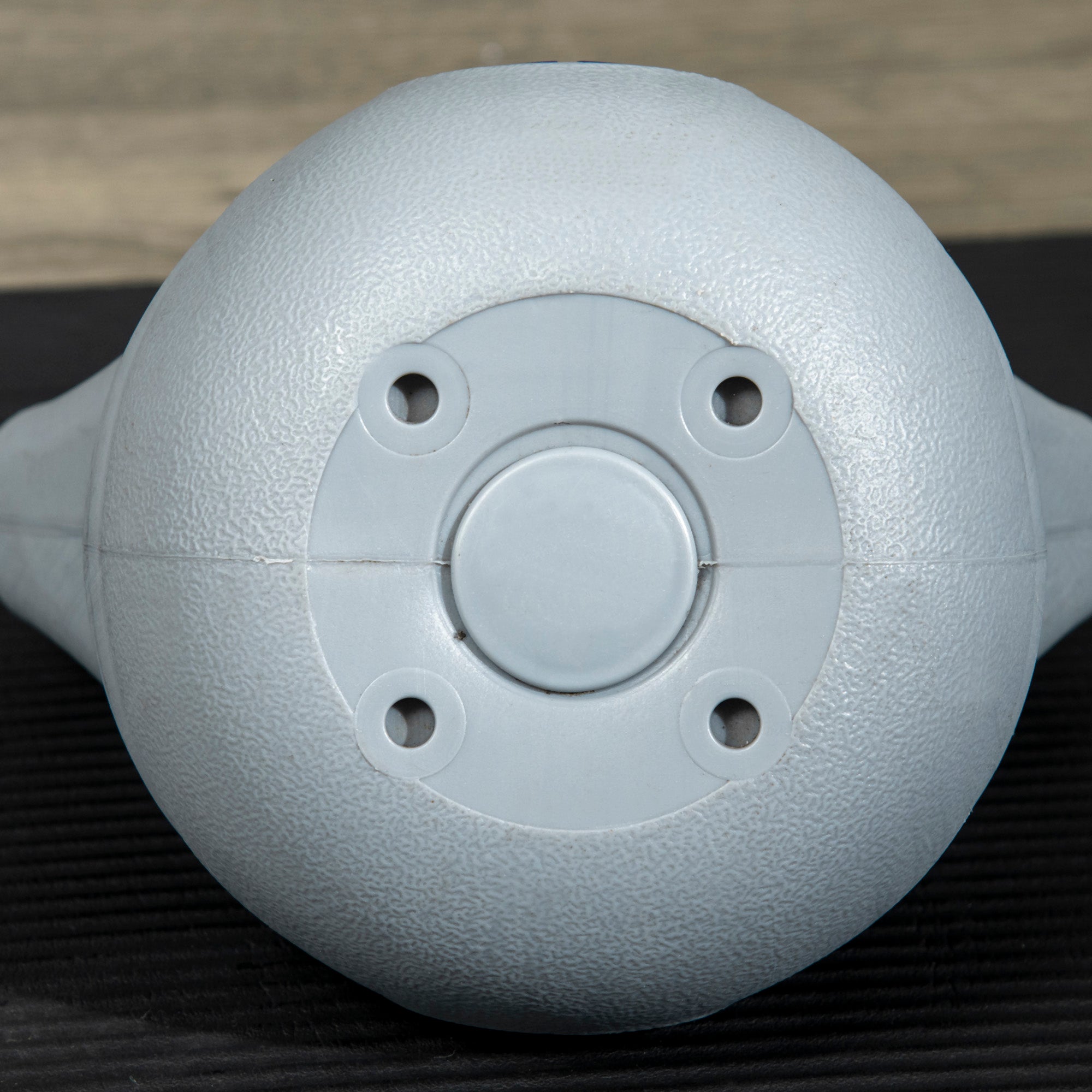 SPORTNOW 6kg Kettlebell with Soft PU Coating and Flat Base in PU and Sand, 20x13x22cm, Purple