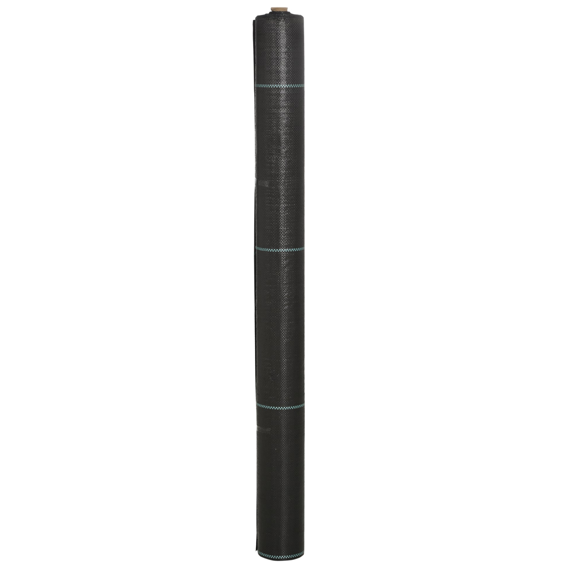 Weed Control Fabric Weed Barrier 2x25m Geotextile Mesh 60 g/m² for Weed and Weed Control Garden Weed Control Fabric Roll Black