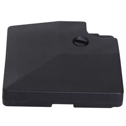 4 x Umbrella Weight Umbrella Stand Fillable with Sand Water HDPE Plastic Black Dimensions per Element 51 x 51 x 12 cm up to 130 kg