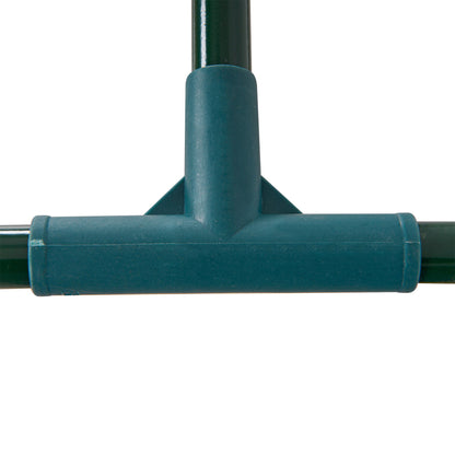 Outdoor Greenhouse 78.74x39.37x31.50 inches Garden Tunnel Type Greenhouse with Steel Frame and PE Cover Small Greenhouse for Plant Cultivation Tomatoes Green