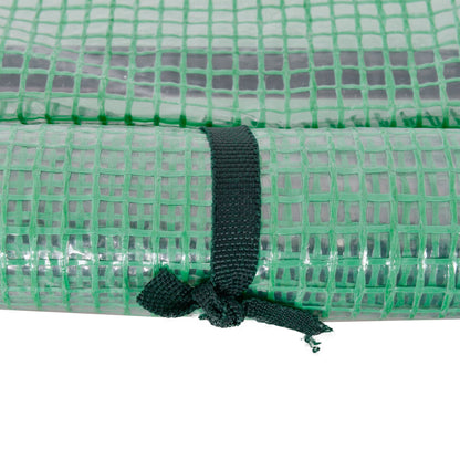 Outdoor Greenhouse 78.74x39.37x31.50 inches Garden Tunnel Type Greenhouse with Steel Frame and PE Cover Small Greenhouse for Plant Cultivation Tomatoes Green
