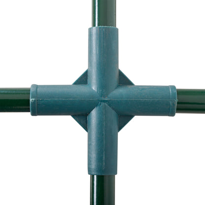 Outdoor Greenhouse 78.74x39.37x31.50 inches Garden Tunnel Type Greenhouse with Steel Frame and PE Cover Small Greenhouse for Plant Cultivation Tomatoes Green