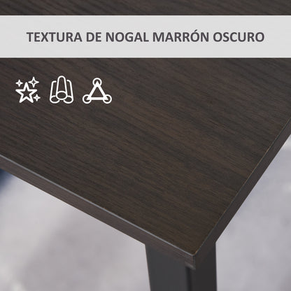 Desk for Home Office Dining Computer Study Table with Adjustable Feet Simple Office Furniture 120x60x73cm 70kg Load Capacity