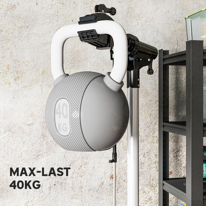 Bike Repair Stand for Bikes up to 40 Kg, Foldable Bike Stand, Adjustable Height and 360° Rotatable for Road Bike, Mountain Bike, E-Bike