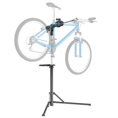 Bike Repair Stand for Bikes up to 40 Kg, Foldable Bike Stand, Adjustable Height and 360° Rotatable for Road Bike, Mountain Bike, E-Bike