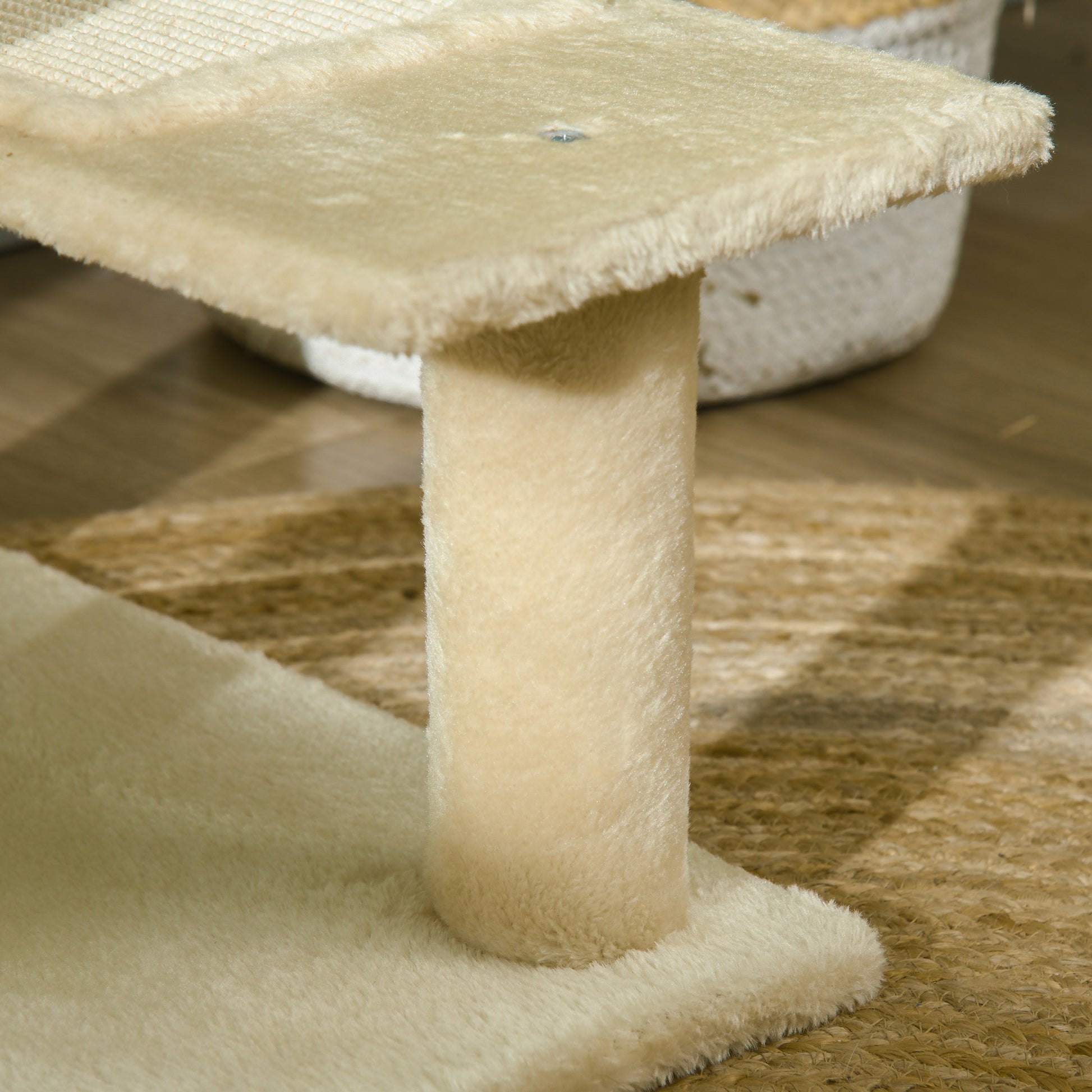 Cat Tree 100 cm Cat Tower with Sisal Posts, Large Platform, Multi-Level Cat Scratching Tree, Climbing Tree, for Small & Medium Cats, Beige