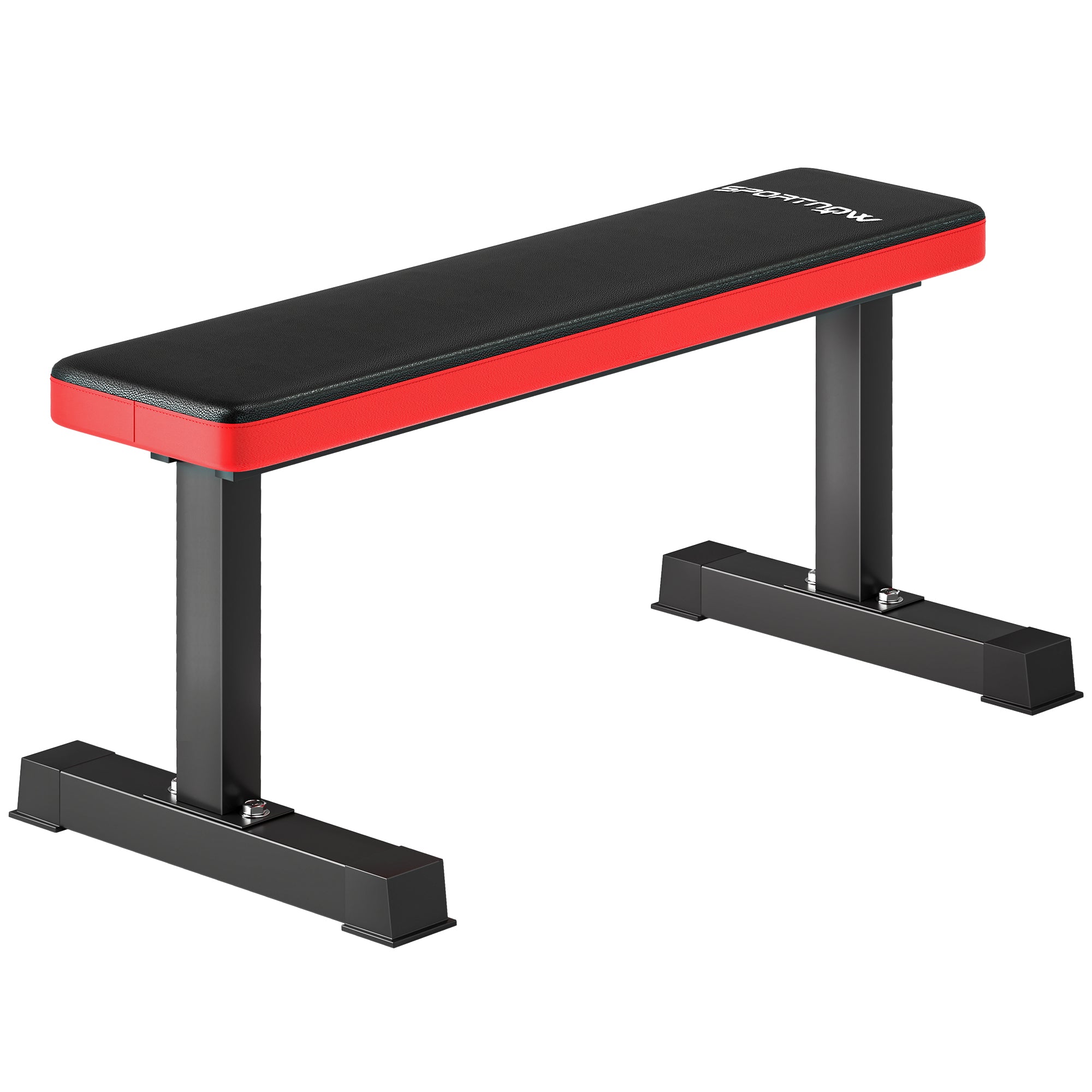 SPORTNOW Weight Bench Muscle Training Bench 300 kg Load Abdominal Bench for Full Body Training at Home Gym Black