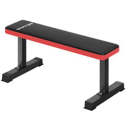 SPORTNOW Weight Bench Muscle Training Bench 300 kg Load Abdominal Bench for Full Body Training at Home Gym Black