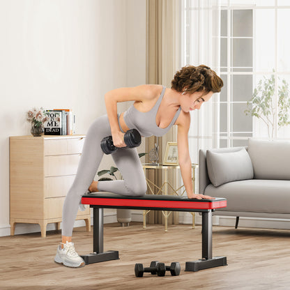 SPORTNOW Weight Bench Muscle Training Bench 300 kg Load Abdominal Bench for Full Body Training at Home Gym Black