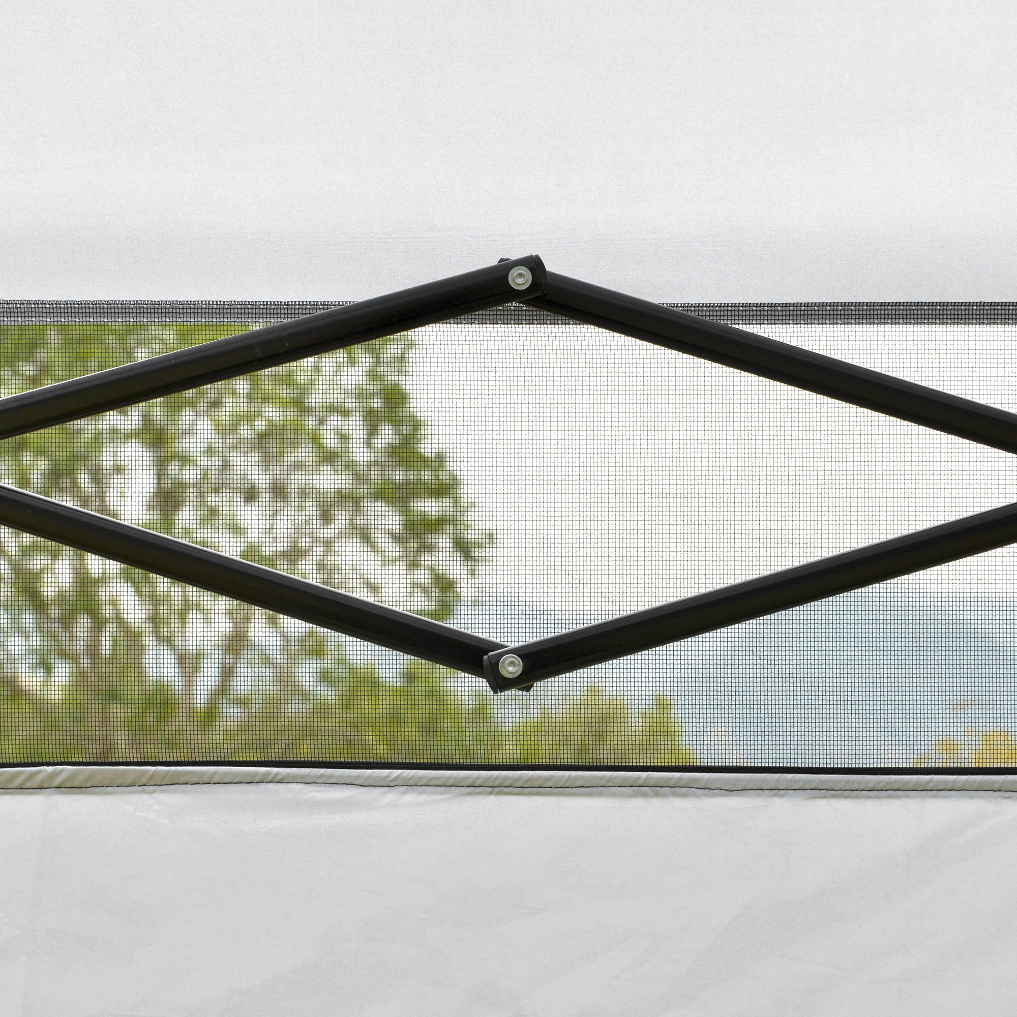 Folding Tent 220x220x200 cm Foldable Gazebo with 1 Side Wall Waterproof Carry Bag and UV50+ Protection for Garden Patio White