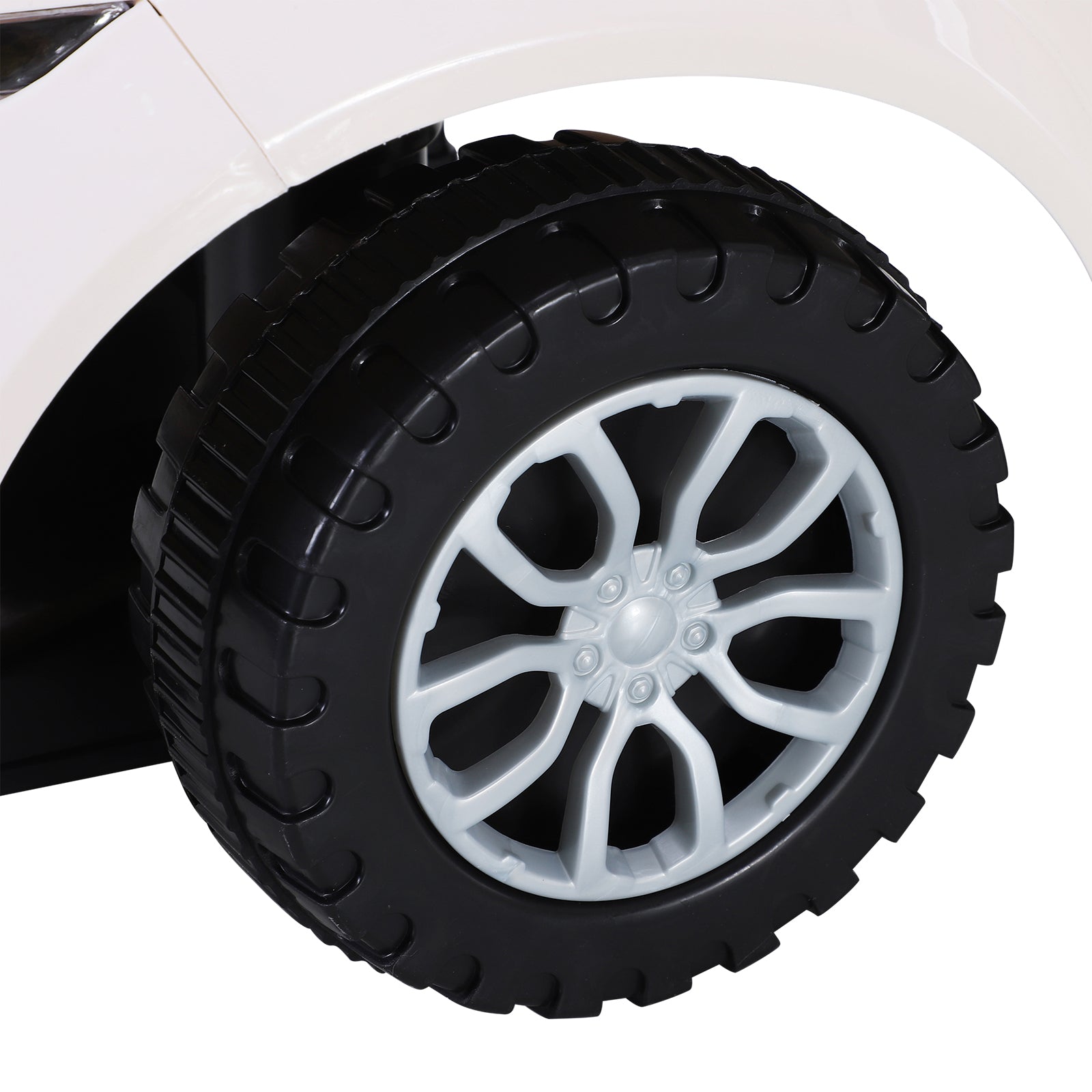Quad Ride-On Toy Car for Kids Pedal-Free Baby Toy Racer Walker with Speaker 62x28x41.5cm