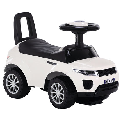 Quad Ride-On Toy Car for Kids Pedal-Free Baby Toy Racer Walker with Speaker 62x28x41.5cm