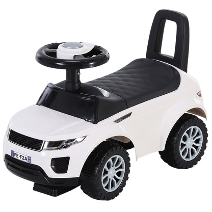Quad Ride-On Toy Car for Kids Pedal-Free Baby Toy Racer Walker with Speaker 62x28x41.5cm