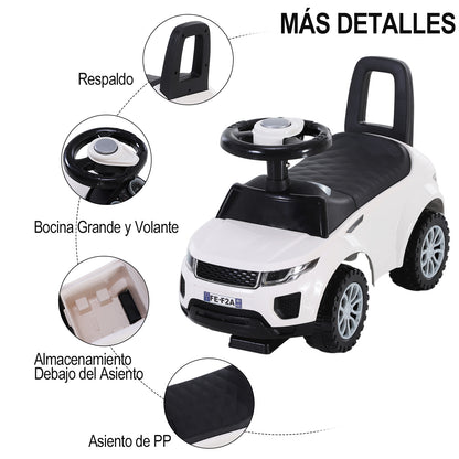 Quad Ride-On Toy Car for Kids Pedal-Free Baby Toy Racer Walker with Speaker 62x28x41.5cm