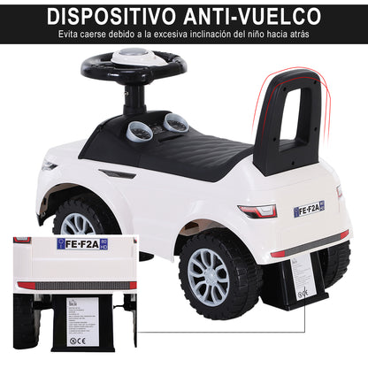 Quad Ride-On Toy Car for Kids Pedal-Free Baby Toy Racer Walker with Speaker 62x28x41.5cm