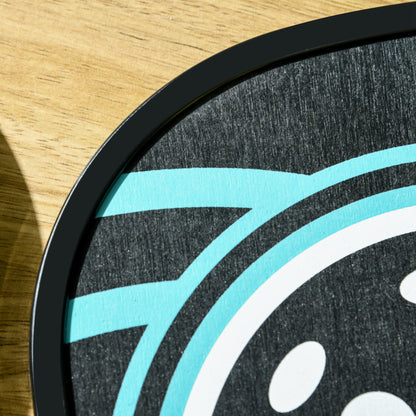 SPORTNOW Pickleball Paddles Set with 4 Paddles, 4 Balls, Ergonomic Grip Bag, Paddle Rackets for Indoor & Outdoor, Beginner Casual Players