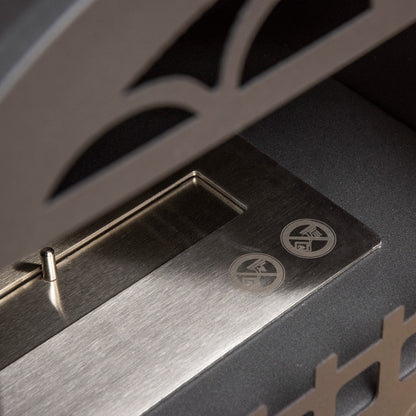 Free Standing Bioethanol Fireplace 7000 BTU Bioethanol Stove with 1.2 L Tank Stainless Steel Fire Snuffer 3H Combustion Time for Indoors 20-25 m² 41x25x54 cm Black