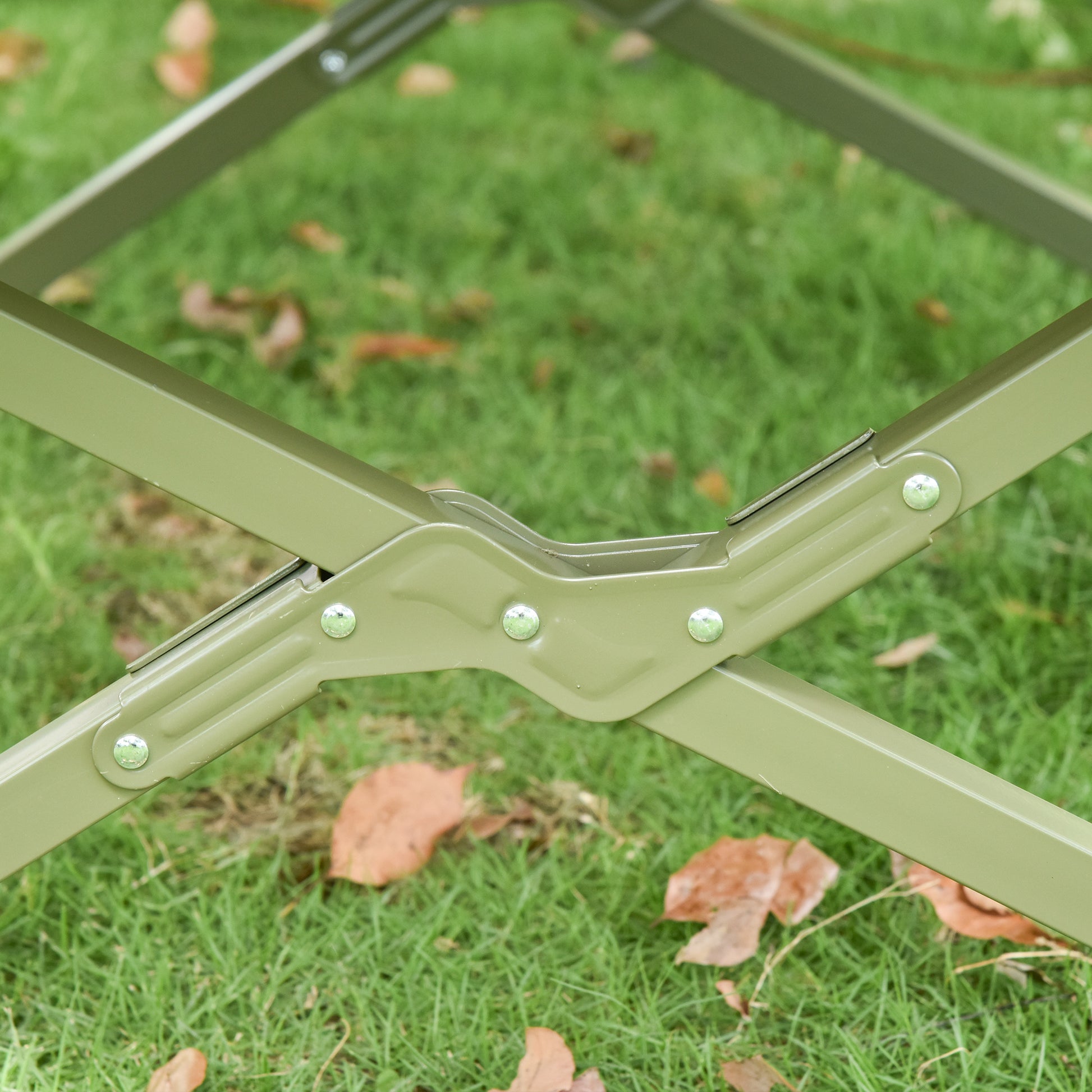 SoBuy Cot with Tent Pop-Up Tent with Air Pump, Mattress, Carrying Bag, Sleeping Bag, Waterproof Camping Cot Extra Wide Outdoor Camping Cot Dark Green 193x86x160 cm up to 114 kg