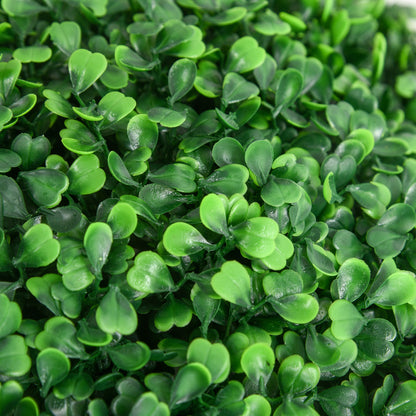 2-Pack Large Artificial Boxwood Ball Ø40 cm, UV-Resistant Fake Plant in Pot, Plastic Artificial Plants, Realistic Decor for Living Room Bedroom Office Garden Gift