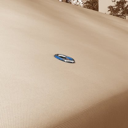 Replacement Canopy for 3x3m Gazebo Double Roof Replacement Cover with 8 Drainage Holes Replacement Canopy for Gazebo Khaki