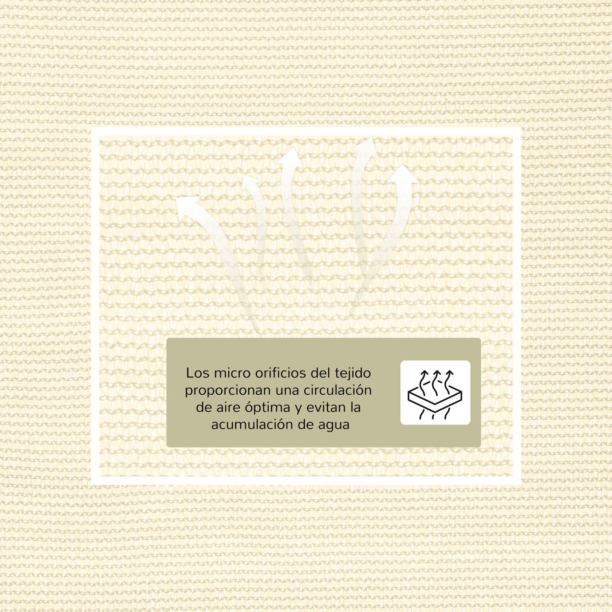 - Triangle Shade Sail (various sizes and colors), size 13x13x13ft, color Beige