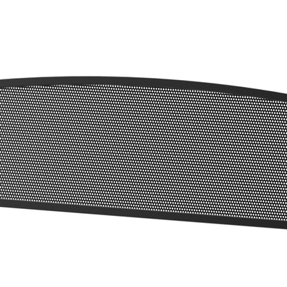 2-Seater Garden Bench Outdoor Bench with Steel Mesh Backrest Load 240 kg for Patio Terrace Balcony 127x60x87 cm Black