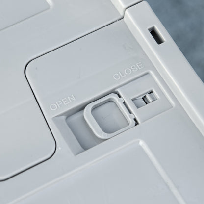 Bike Trailer with Removable and Foldable 65L Storage Box, Puncture-Proof Wheels and Safety Reflectors, Maximum Load 40KG, Gray