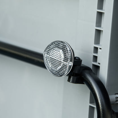 Bike Trailer with Removable and Foldable 65L Storage Box, Puncture-Proof Wheels and Safety Reflectors, Maximum Load 40KG, Gray