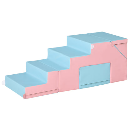 Soft Building Blocks 2-Piece Set Foam Blocks Giant Blocks Building Toy Foam Blocks for 1-3 Years Old Children Artificial Leather EPE