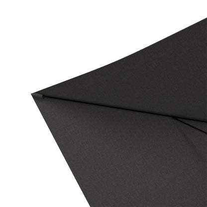 Outdoor Terrace Umbrella 3x2 m Patio Umbrella with Adjustable Angle Aluminum Mast and UV 50+ Protection Umbrella for Garden Patio Dark Gray