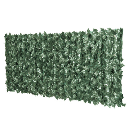 Artificial Hedge Privacy Screen, UV Protected Privacy Screen, Green Balcony Privacy Screen, Fence Privacy Screen with Leaves, Hedge Fence, Wall Artificial 240 x 100 cm for Garden Wedding