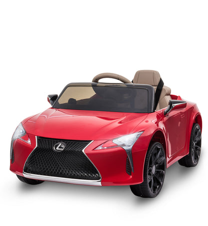 Kids Car Children's Vehicle the officially licensed Ride-On Lexus LC500 for 3-6 Years Electric Car with 2.4G Remote Control MP3/USB Light Music Plastic Metal Red 106 x 43 x 44 cm