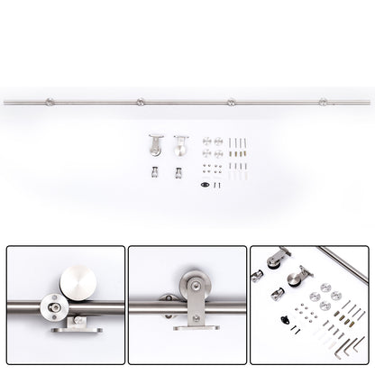 Sliding Door Kit Wooden Sliding Doors Stainless Steel Rail