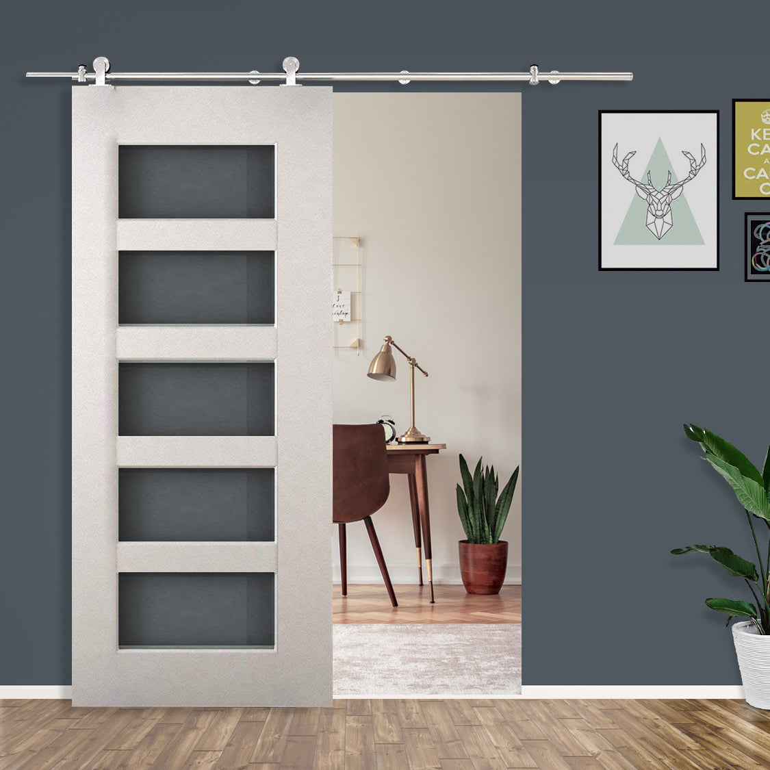 Sliding Door Kit Wooden Sliding Doors Stainless Steel Rail
