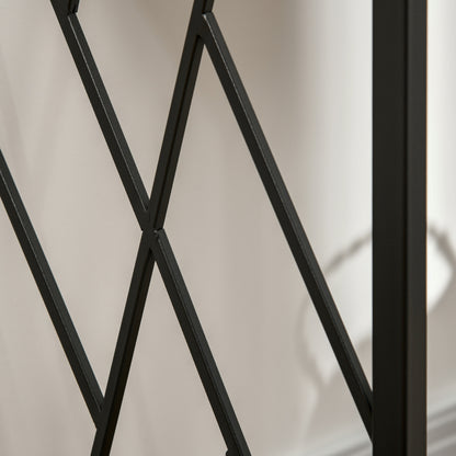 Console Table, Side Table with Steel Legs, 120 x 35 x 75 cm, Industrial Hallway Table, End Table, for Small Space, Entryway, Hallway, Living Room, Bedroom, Brown