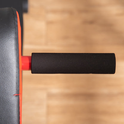 Dumbbell Bench Fitness Bench Incline Bench Multi-function Ab Trainer Adjustable Steel Black 64 x 146 x 73.5-85 cm