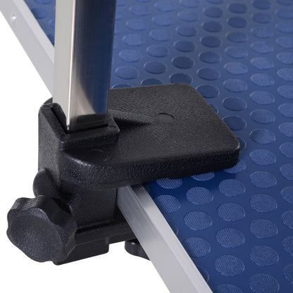 Dog Grooming Table Grooming Table with Lower Shelf Pet Grooming Table Dog Grooming Table Dog Grooming Table Grooming Table for Dogs Cats up to 100kg Blue