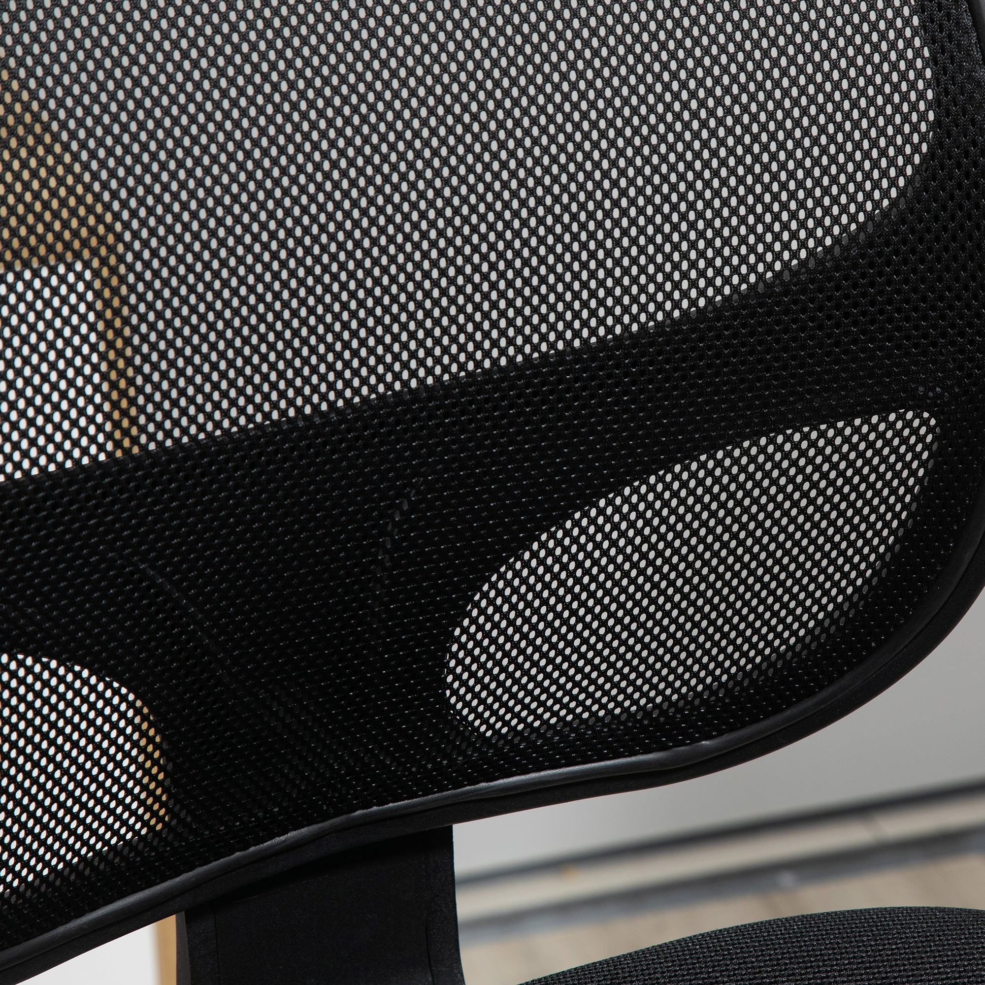Adjustable Height Office Chair with Armrests, Swivel Wheels, and Foam-padded Seat, 60x56x110-132cm, Black