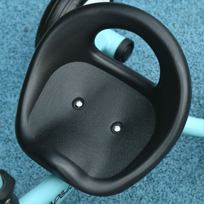 Tricycle, Kids Bike with Adjustable Seat, Balance Bike with Bike Basket, Bell, Children's Bike with Pedals, Balance Bike for Kids 2-5 Years, Metal, Blue