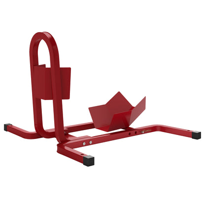 Motorcycle lift stand workshop wheel support motorcycle stand motorcycle stand - wheel chock 17 to 21 inches red epoxy metal